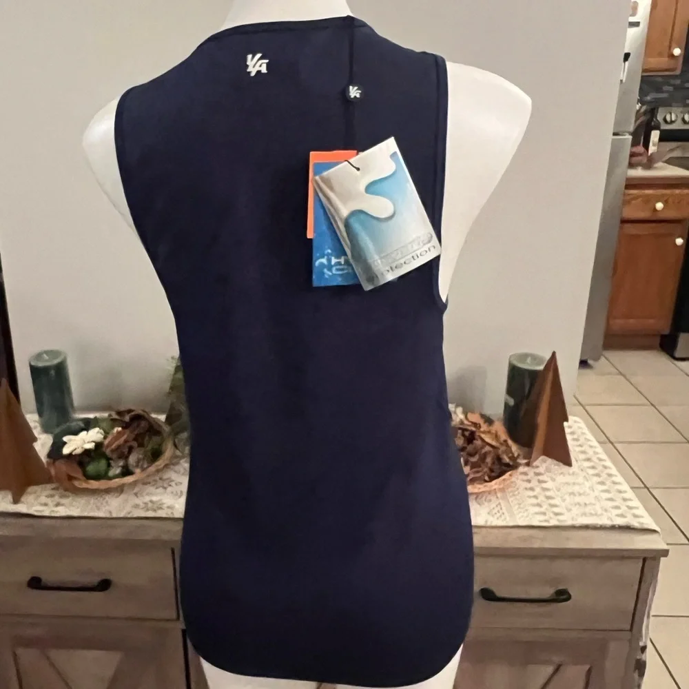 NWT Youngla hydracool training silver protection lounge compression tank